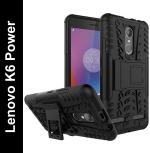 KWINE CASE Lenovo K6 Power Black Rubber Back Cover