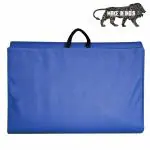 FirstFit Premium 10MM PU Leather Yoga Mat, Extra Thick Yoga Mat for Exercise, Fitness & Meditation with Carrying Strap for Men & Women - Size (69 x 24 Inch)