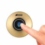 Ozone Antique Bronze Fingerprint Access Automatic Smart Digital Furniture Lock