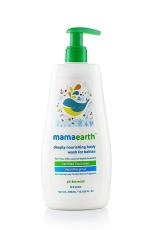 Mamaearth Deeply nourishing natural baby wash (400 ml, 0-5 Yrs)