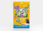 Bubble Magic Fan Bubs Panda, Bubble Solution with Hand Fan for The Kids 3 Years and Above
