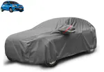 MOCKHE Brio Car Cover with Mirror Pocket, Waterproof Layers, Car Cover Brio Waterproof - Taiwan Grey