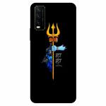 Voleano back cover for Vivo Y 12G, Bhole, nath, shanker, shiv, shamboo, cases cover