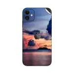 GADGETSWRAP Printed Vinyl Skin Sticker for Apple iPhone 11 - sunset clouds guam