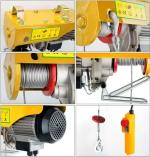 VOLTZ BRAVIO Mini Electric Hoist for Small Job Works and Domestic Use Single Phase, 1500 kg (Multicolour, PA 1500)