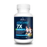 Naturstrong Ginseng 7X Infused with Maca Root with Korean Red, American, Siberian Ginseng, Ginkgo Biloba, Ashwagandha & Vitamin B12 60 Capsules