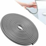 Care N Made ( Grey) U Shape Edge Trim Rubber Strip Seal Protector Car Door Edge Guards for Most Cars ( 16 ft/5 m ) Compatible with Audi R8
