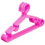 Kuber Industries Pink Baby Clothes Hanger (pack of 5)