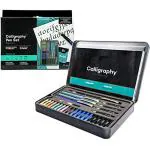 GOLDLEAF-Calligraphy Set, 33 Piece. Includes Calligraphy Pens