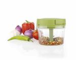 600ml Handy Chopper with 3 Blades Multipurpose Vegetable & Fruit Cutter Chopper - Multicolour (Butterfly Chopper)