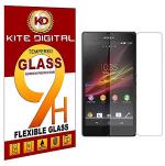 Kite Digital Sony Xperia Z Premium Tempered Glass Screen Protector Slim 9H Hardness 2.5D