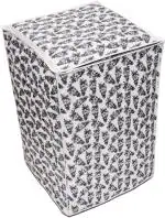 ELITO PRODUCTS Top Loading Washing Machine Cover (Width: 55 cm, WHITE, GREY)