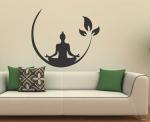 Sticker Studio Vinyl Lord Buddha Wall Sticker And Decal 60 X 53 cm