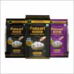 Pansari Signature and Khana Basmati Rice, Great Taste and Mesmerizing Aroma | Long Grain, Naturally Aged with Fortified | Basmati Rice, Biryani Rice, Pulao Rice - 7Kg