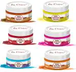 La Casa Premium Edible Lustre Dust - RED+ PINK+ YELLOW+ BROWN+ ORANGE+ BLUE| Pack of 6|