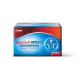 Cipla Maxirich Cal 500 (45 Tablets), Calcium 500mg & Vitamin D3 (15 * 3 Strips)