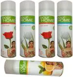 Pour Home Red Rose, French Fusion, Lime Life Spray, 144 Ml Each (Pack Of 5)