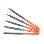 Harden 5 Pcs Professional Needle File Set 185mm (Hand ,Half Round, Square, Three Square, Round) - 610621