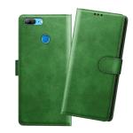 HANIRY Flip cover For Honor 9 Lite flip cover / LLD-AL10 flip cover / LLD-AL00 flip cover / Green