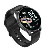 pTron Pulsefit Classic 1.32 inch Full Touch Round Display Bluetooth Calling Smartwatch (Black)