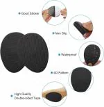 SCHOLAZS 2 Pairs Non-Skid Shoe Pads Self-Adhesive Anti Slip Shoe Grips for High Heels, Shoe Gummies for Heels Non-Slip Rubber Sole Non Slip Shoe Pads for High Heels