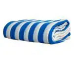 Goyal's Blue and White Stripped Single Bed AC Blanket 58 x 88 Inch