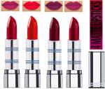 OUR BEAUTY Multicolor New Stylish Highly Moisturing Full Coverage Creamy Matte Lipsticks 69 (Pack Of 4)