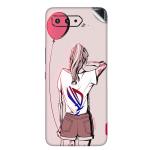 GADGETSWRAP Printed Vinyl Skin Sticker for Asus Rog Phone 5 - Girl With Balloon
