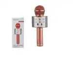 Epriko- WS-858 Wireless Bluetooth Karaoke Microphone, Rechargeable Professional Handheld Karaoke Mic Speaker