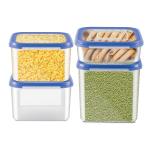 Milton Plastic Blue Stacko 360 Storage Container (Set Of 4)