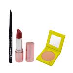 Moraze Combo Pack of Compact Lipstick With Kajal