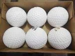 Forgesy Field Hockey Ball/Cricket Training/Golf Training Practice Ball (Pack of 6)