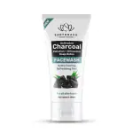 Earthraga Activated Charcoal Face Wash with Alpha Arbutin Argan Oil And Radish Root Extract for Deep Cleansing - 100 ml
