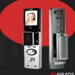 GOLENS X13 Premium Digital Lock Video Intercom,Calling 3D Face Recognition, Camera Smart Door Lock ()