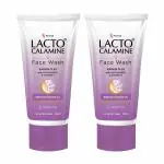 Lacto Calamine Face Wash with Kaolin Clay for Oily Skin, 100 ml (pack of 2)