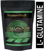 Naturewell Micronised L-Glutamine Powder Supplement Glutamine - Mixed Fruit, 300 Gram