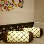 Belive-Me Beige Satin Cushion Covers (30 x 60 inch) (Pack of 2)