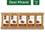 Trinetra Desi Khand 5 kg (1Kg X 5 Pack) Sugar