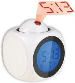 Delicate Designs Analog-Digital White Clock (CLKW001)
