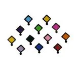 Comet Busters Multicolor Bindi For Women
