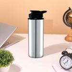 REVV UP Stainless Steel Water Bottle, Sipper, Silver, 900ml