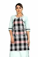 ASTRECA Men/Women 100% Cotton Thick And Durable Chef Apron With Pocket, For Kitchen Cooking