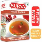 Surya 100g Rasam Masala (Pack of 2; 50g Each) | Traditional South Indian Taste