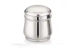 Mukti Stainless Steel Food Storage Jars & Containers|Dabba|Everyday Canister Plain|350ml x 1Pc