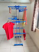 VIMART Retractable Stainless Steel Clothes Drying Rack Corrosion-Resistant (3 Tier)