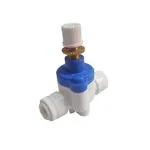 PURELY Manual Plastic TDS Controller Adjustable Switch for All RO UV UF Water Filter Purifier (White)