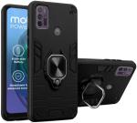 Meephone Mobile cover for Motorola G30, Motorola Moto G30 (Black, Shock Proof, Pack of 1)
