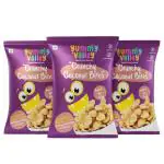 Yummy Valley Crunchy Coconut Bites - Pack of 3 (Goodness of Jowar Millet & Coconut|Super-Healthy Snacks for Kids)