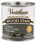 Rust-Oleum Varathane 307416 Premium Fast Dry Wood Stain CARBON GRAY, Half Pint (236ml)