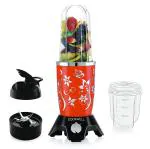 Cookwell Nutri Blender 2 Jar Juicer Mixer Grinder (600 Watt, Red)